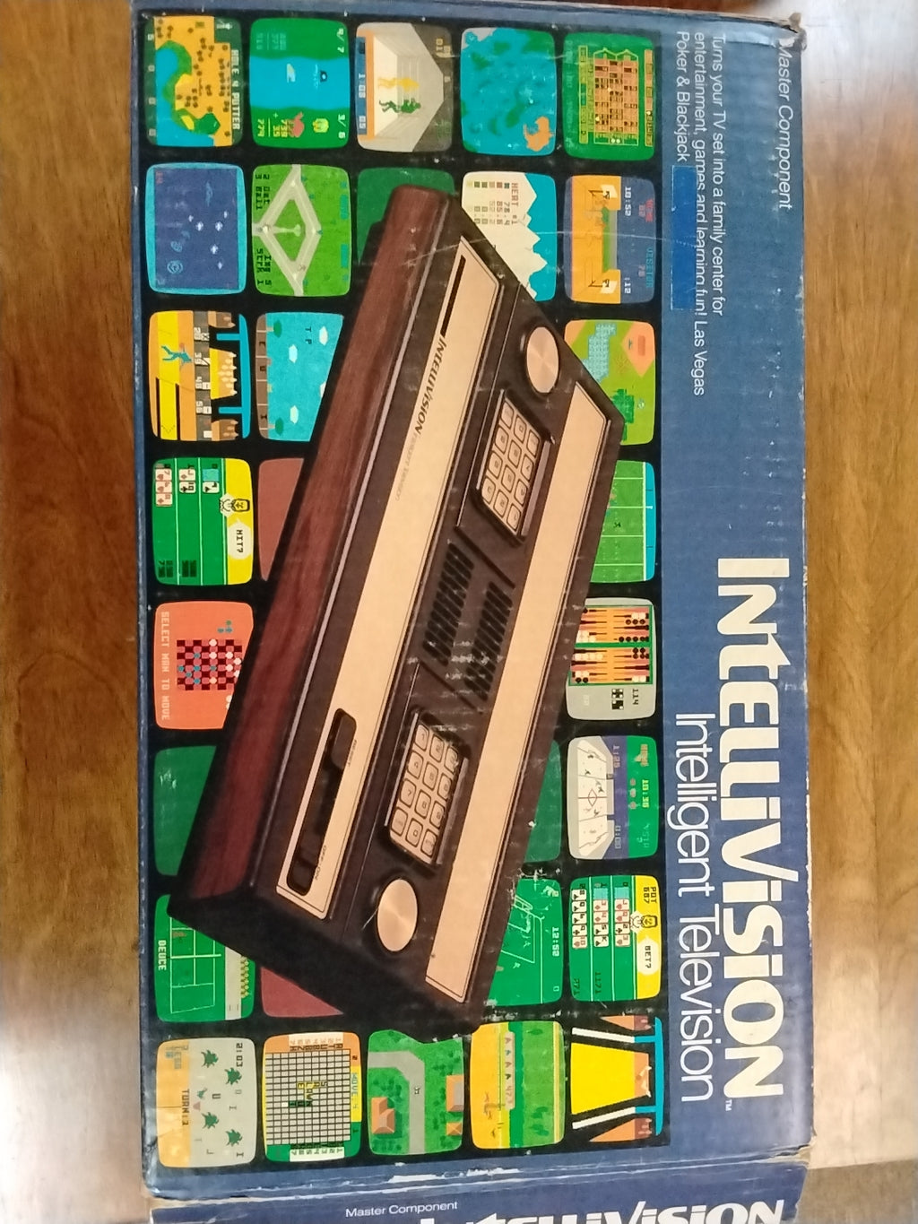 Intellivision Video Game by Mattel with 18 games