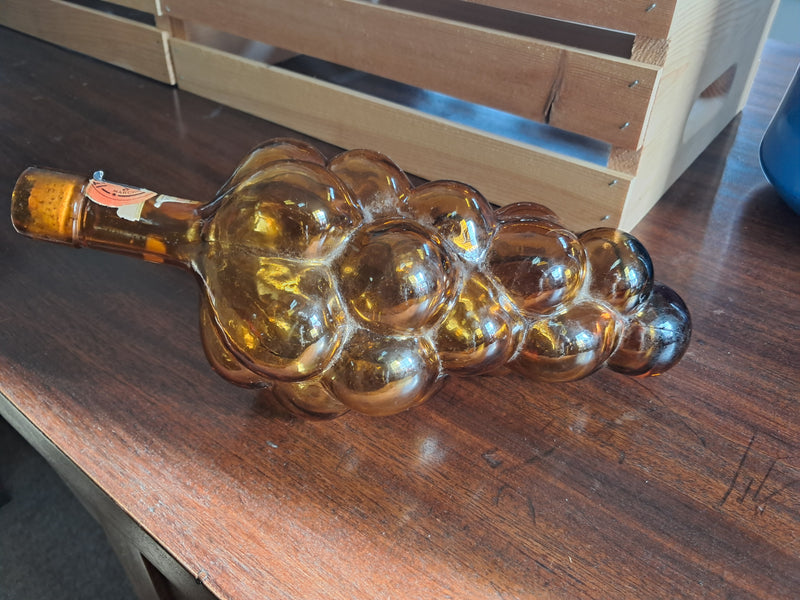 Wine Bottle Shaped Like Grapes