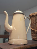 Enameled Steel Coffee Pot