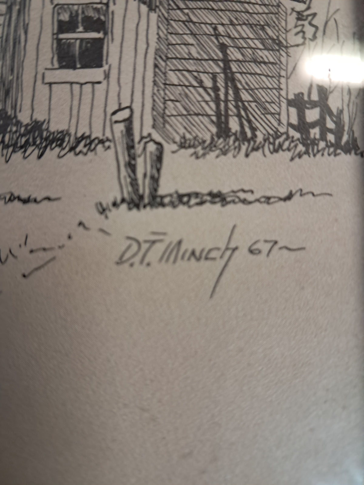 Dennis Minch Sketches set of 4