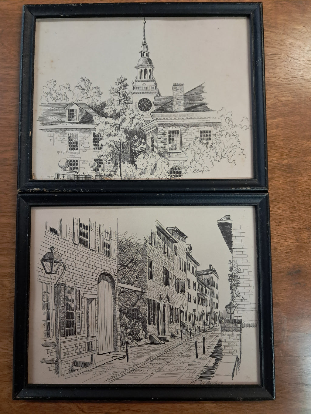 Dennis Minch Sketches set of 4